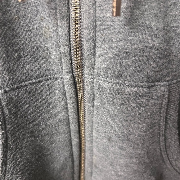 Tommy Hilfiger Gray and Pink Zip-Up Sweatshirt 314 - Picture 8 of 15